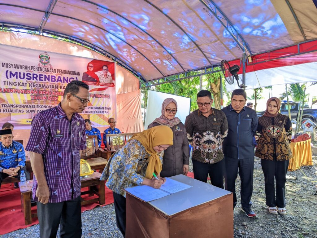 Musrenbang RKPD 2027 di Karossa di Hadiri Sekda