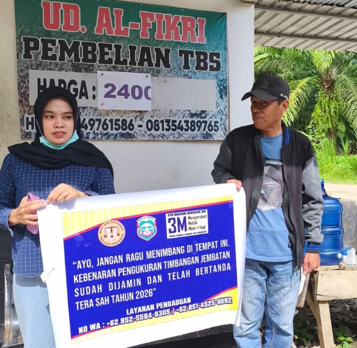 Pastikan Keadilan Transaksi, Pemkab Mamuju Tengah Laksanakan Tera Ulang Timbangan Jembatan di Tobadak