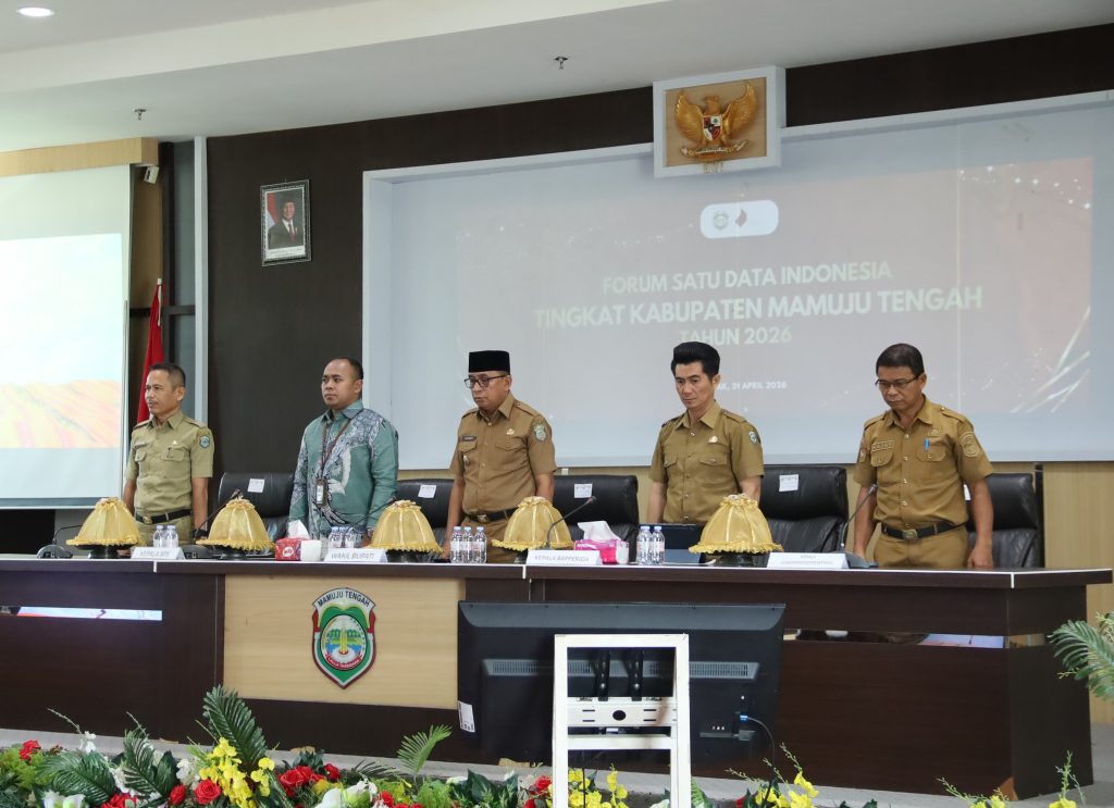 Pemkab Mamuju Tengah Gelar Forum Satu Data Indonesia Tahun 2026